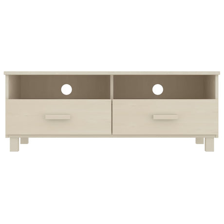 Tv Cabinet Hamar 106X40X40 Cm Solid Wood Pine