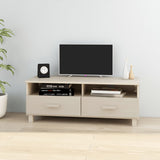 Tv Cabinet Hamar 106X40X40 Cm Solid Wood Pine