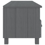 Tv Cabinet Hamar 158X40X40 Cm Solid Wood Pine