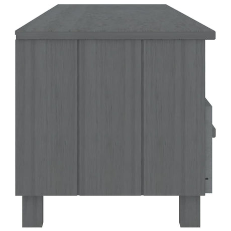 Tv Cabinet Hamar 158X40X40 Cm Solid Wood Pine