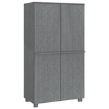 Wardrobe Hamar 89X50X180 Cm Solid Wood Pine