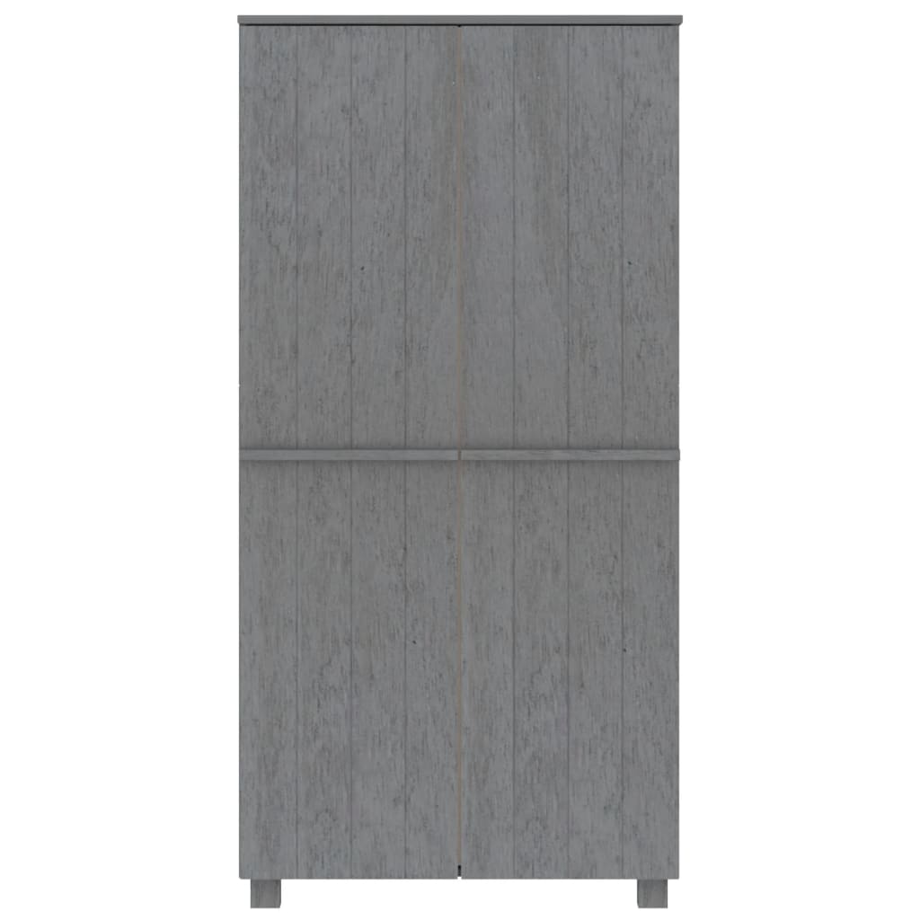 Wardrobe Hamar 89X50X180 Cm Solid Wood Pine