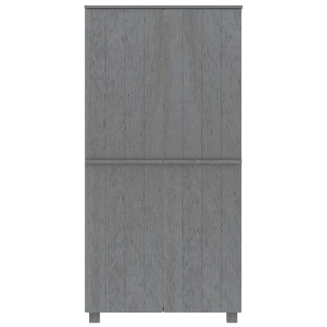 Wardrobe Hamar 89X50X180 Cm Solid Wood Pine