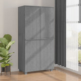Wardrobe Hamar 89X50X180 Cm Solid Wood Pine