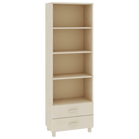 Highboard Hamar 60X35X180 Cm Solid Wood Pine