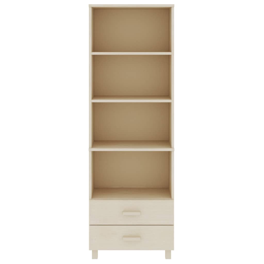 Highboard Hamar 60X35X180 Cm Solid Wood Pine