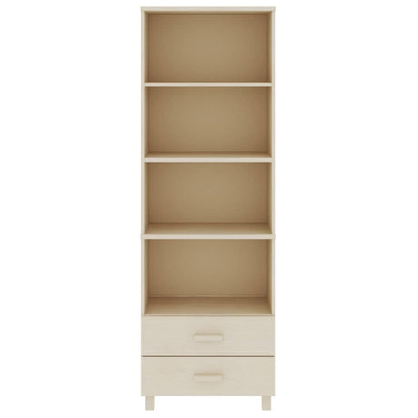 Highboard Hamar 60X35X180 Cm Solid Wood Pine