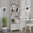 Highboard Hamar 60X35X180 Cm Solid Wood Pine