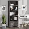 Highboard Hamar 60X35X180 Cm Solid Wood Pine