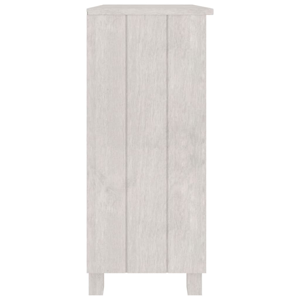 Sideboard Hamar 85X35X80 Cm Solid Wood Pine