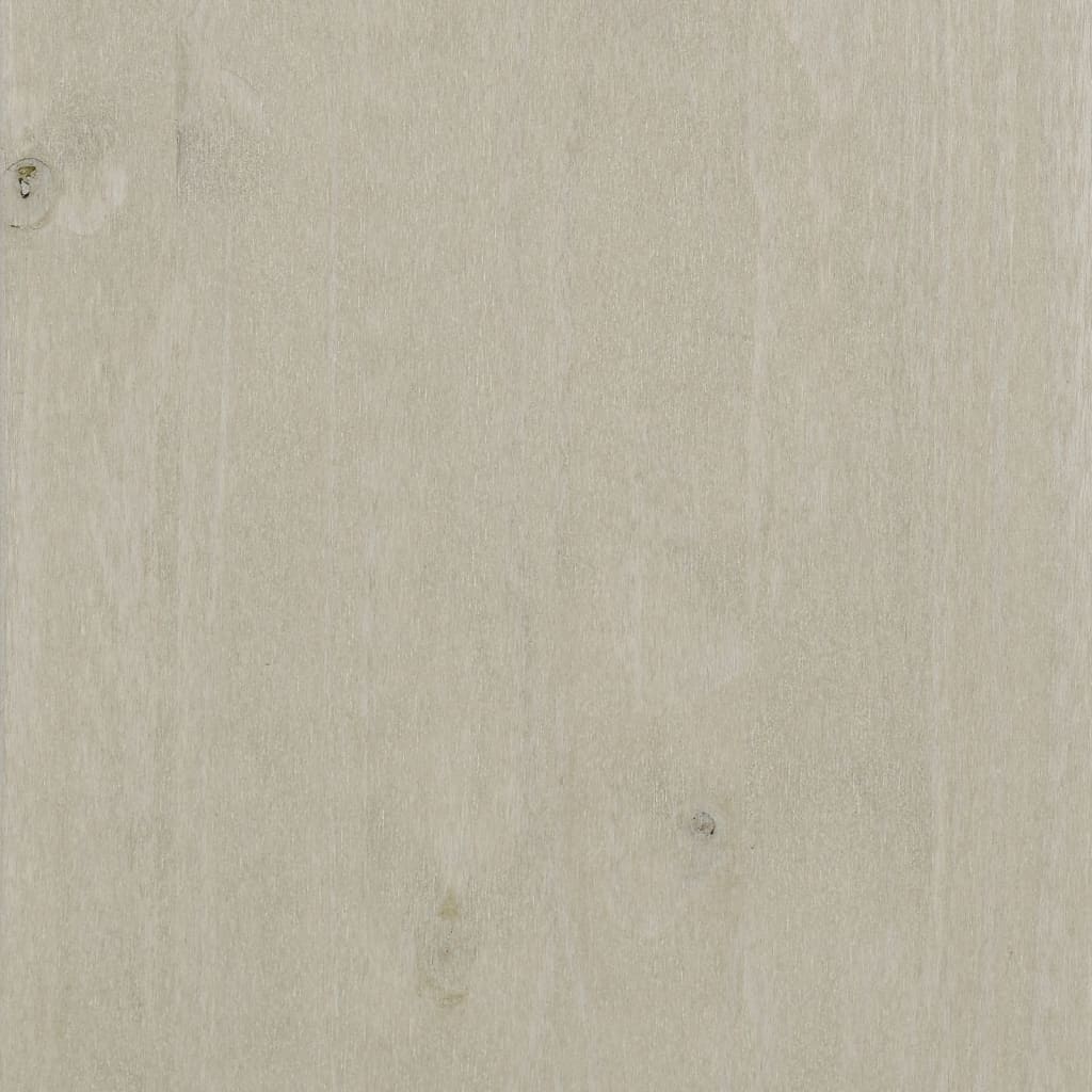 Sideboard Hamar 85X35X80 Cm Solid Wood Pine