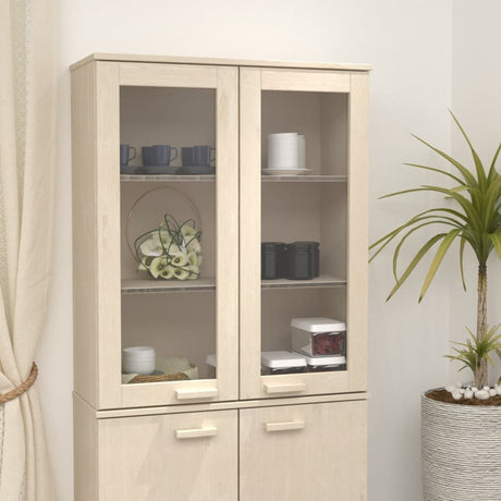 Top For Highboard Hamar 85X35X100Cm Solid Wood Pine