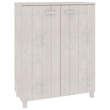 Shoe Cabinet Hamar 85X40X108 Cm Solid Wood Pine