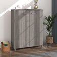 Shoe Cabinet Hamar 85X40X108 Cm Solid Wood Pine