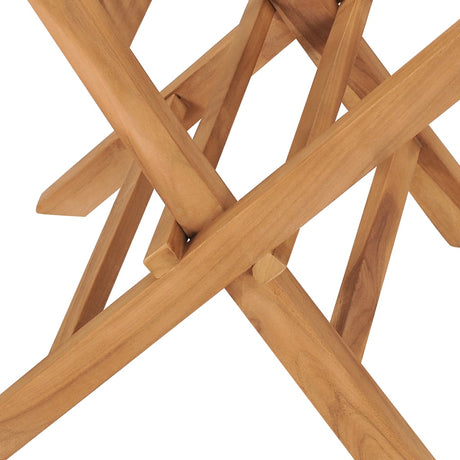 Folding Garden Chairs 6 Pcs Solid Teak Wood