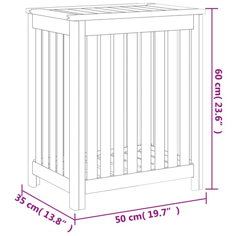 Wash Bin Solid Wood Teak