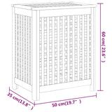 Wash Bin Solid Wood Teak
