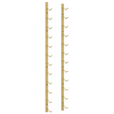 Wall Mounted Wine Rack For 12 Bottles Iron