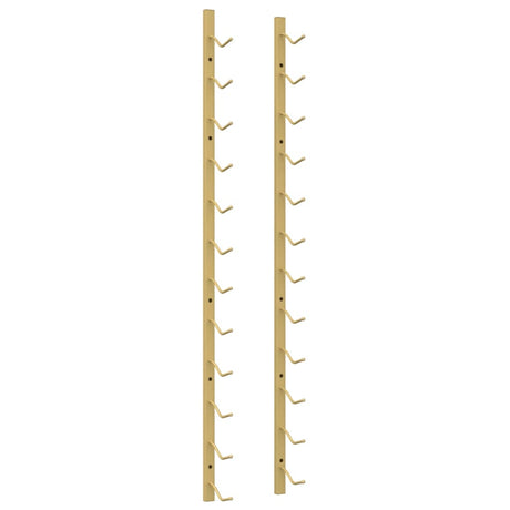 Wall Mounted Wine Rack For 12 Bottles Iron