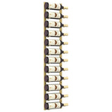 Wall Mounted Wine Rack For 12 Bottles Iron