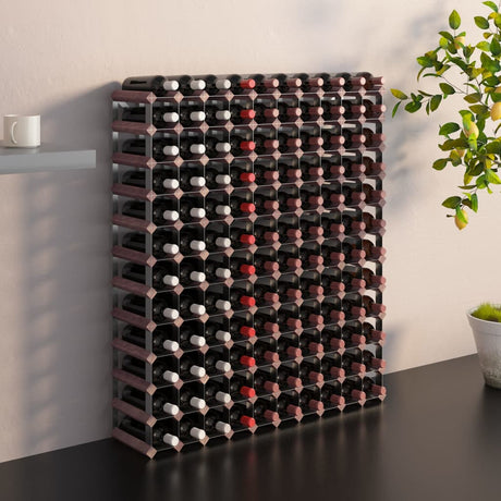 Wine Rack For 12 Bottles Solid Pinewood
