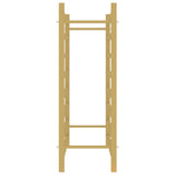 Wine Rack for 48 Bottles Gold Metal