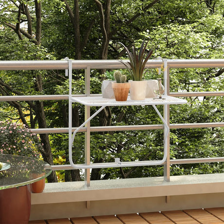 Balcony Table 60X40 Cm Steel
