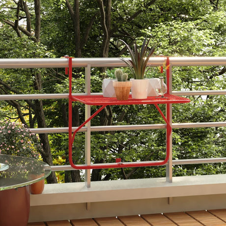 Balcony Table 60X40 Cm Steel