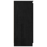 Side Cabinets 3 Pcs Solid Pinewood