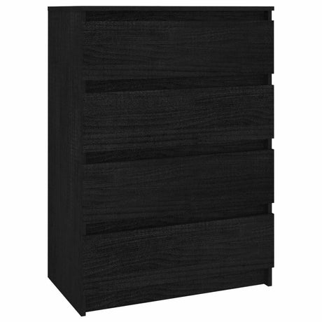 Side Cabinets 3 Pcs Solid Pinewood