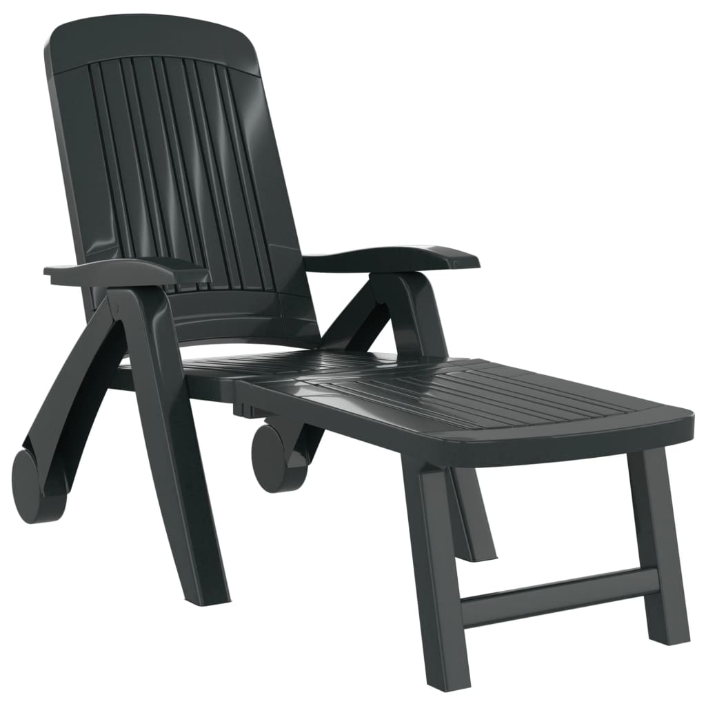Folding Sun Lounger Polypropylene