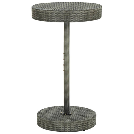 3 Piece Garden Bar Set With Cushions Poly Rattan