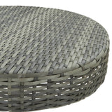 3 Piece Garden Bar Set With Cushions Poly Rattan