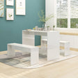 3 Piece Dining Set Engineered Wood