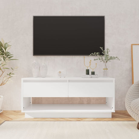 Tv Cabinet 102X41X44 Cm Engineered Wood