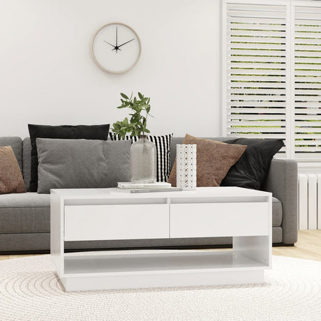 Coffee Table 102.5X55X44 Cm Engineered Wood