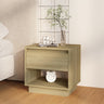 Bedside Cabinet 45X34X44 Cm Engineered Wood