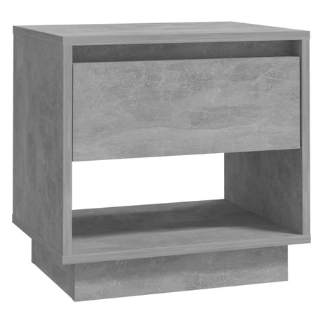 Bedside Cabinet 45X34X44 Cm Engineered Wood