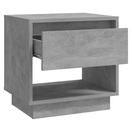 Bedside Cabinet 45X34X44 Cm Engineered Wood