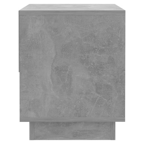 Bedside Cabinet 45X34X44 Cm Engineered Wood