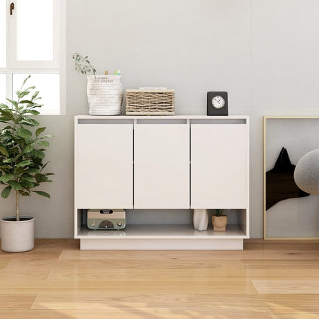 Sideboard 97X31X75 Cm Engineered Wood