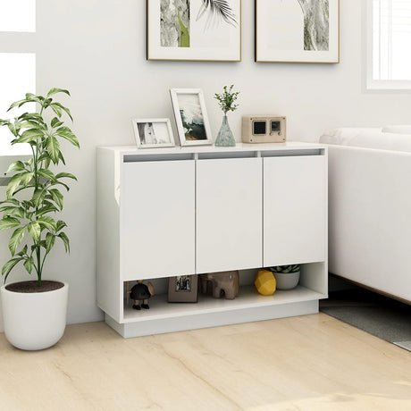Sideboard 97X31X75 Cm Engineered Wood