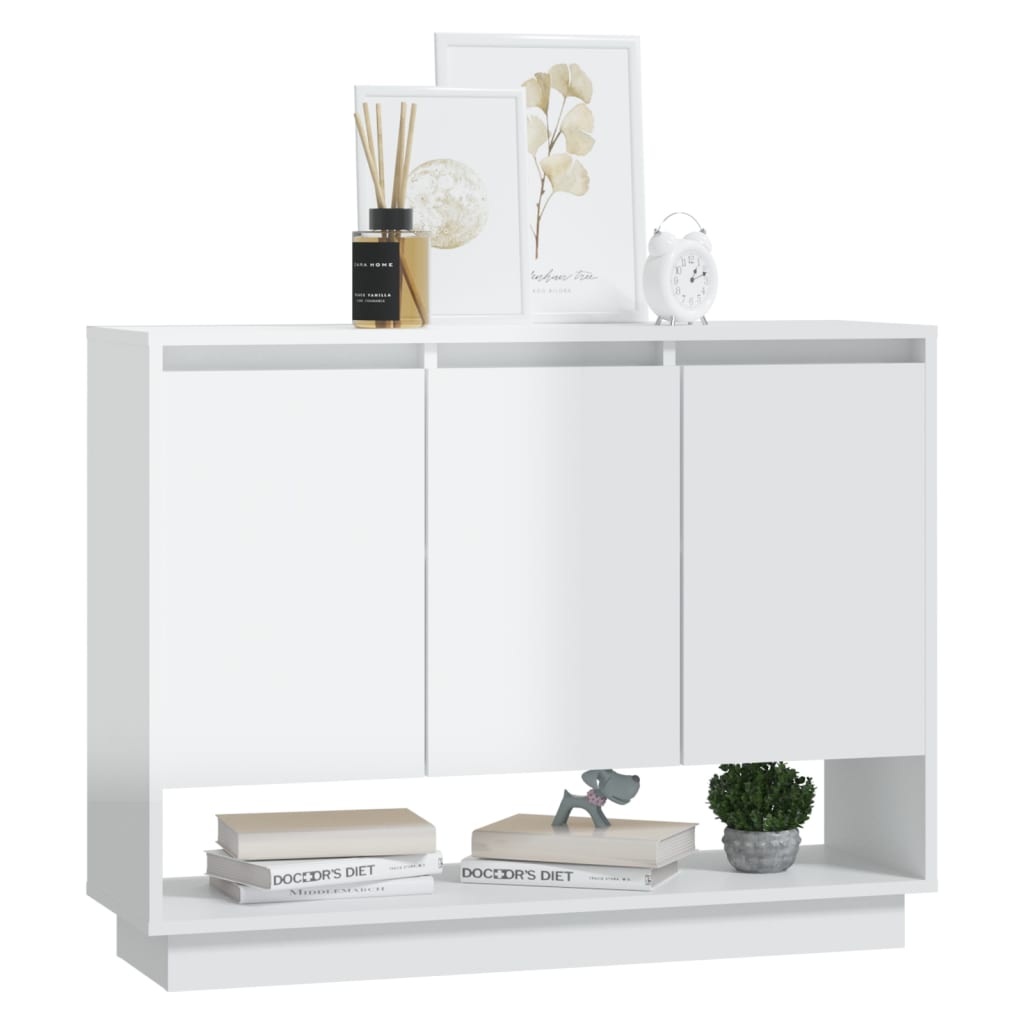 Sideboard 97X31X75 Cm Engineered Wood