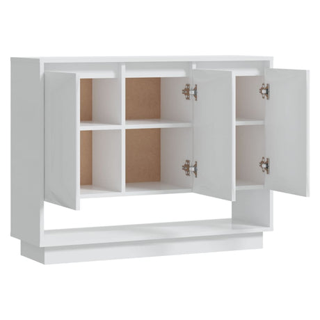 Sideboard 97X31X75 Cm Engineered Wood