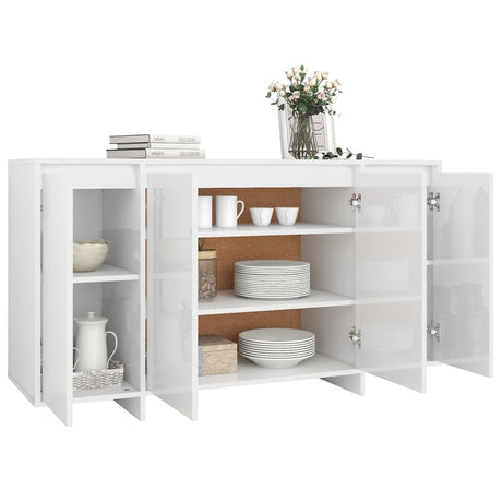 Sideboard 135X41X75 Cm Engineered Wood