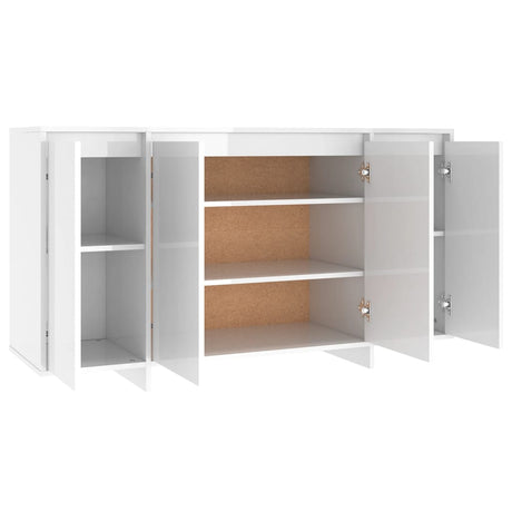 Sideboard 135X41X75 Cm Engineered Wood