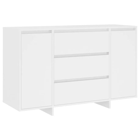 Sideboard With 3 Drawers 120X41X75 Cm Engineered Wood