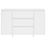 Sideboard With 3 Drawers 120X41X75 Cm Engineered Wood