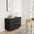 Sideboard With 3 Drawers 120X41X75 Cm Engineered Wood