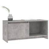 Tv Cabinet 90X35X40 Cm Engineered Wood